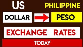 US DOLLAR TO PHILIPPINE PESO MONEY EXCHANGE RATES TODAY 05 NOVEMBER 2024