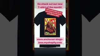 T shirt of the month! Let’s go! anchored-kings-tees.myshopify.com #screenprinting #tshirt