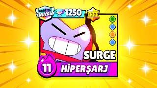 50 RÜTBE SURGE KASIYORUM 1000 KUPA SURGE! Brawl Stars