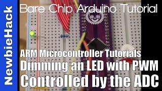 48. How to Dim an LED using PWM Controlled by ADC and a Potentiometer  - STM32 ARM Microcontroller