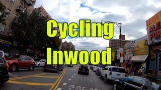 ⁴ᴷ⁶⁰ Cycling Tour of Inwood, Manhattan, NYC (Northernmost Neighborhood of Manhattan Island)