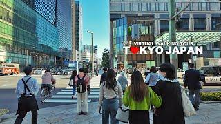 TOKYO JAPAN, WALKING TOUR Kyōbashi, Nihonbashi, Chuo City, Japan, Travel, 4K