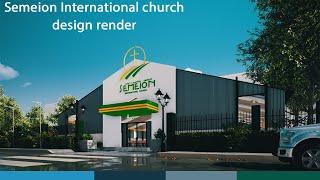 Semeion international church design project render