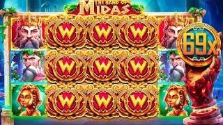 FULL SENDING MY BALANCE ON HAND OF MIDAS!! (bonus buys)