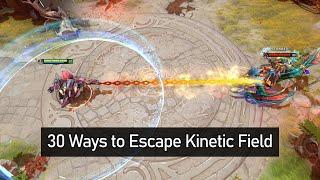 Dota 2 - 30 Ways to Escape Kinetic Field (and some ways that don't work)