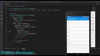 Flutter list view builder.Flutter Tutorial for Beginners