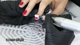 Andreia Professional | A. Duster Pro Aspirador de pó para unhas profissional