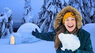 We Stayed in a Hotel Made Entirely of SNOW