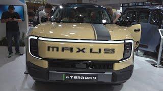 SAIC Maxus eTerron 9 Pickup Truck (2025) Exterior and Interior