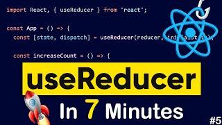 useReducer React Hook - [ EASIEST WAY ] | React Hooks #5