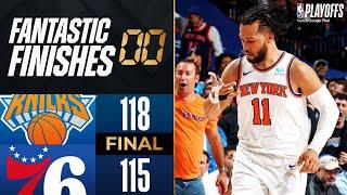 Final 2:52 WILD ENDING #2 Knicks vs #7 76ers | Game 6 | May 2, 2024