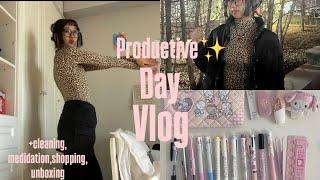 ‍️PRODUCTIVE IT GIRL DAY VLOG: CLEANING, SHOPPING, MINDSET, UNBOXING