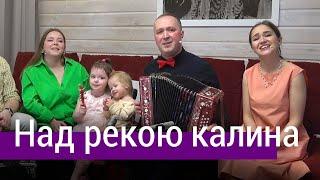 Песня до самой глубины души! Над рекою калина... под гармонь – ансамбль Пташица, Иван Разумов