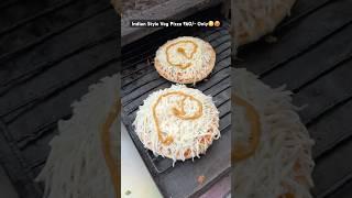 ₹60 Street Style Pizza Khaoge?️ #shorts #pizza #indianstreetfood