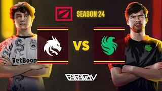 ПЛЕЙ-ОФФ! Team Spirit vs Team Falcons. ЛУЧШИЕ МОМЕНТЫ — DreamLeague Season 24 Dota 2