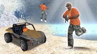 Underwater bug in GTA San Andreas. Locations and explanation of undrowning glitch. Mehaniq Gaming