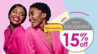 Vaughan Clore Beauty Supply Promotion - Watch & Save!