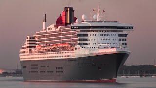 QUEEN MARY 2 ARRIVING SOUTHAMPTON FROM NEW YORK 15/07/22