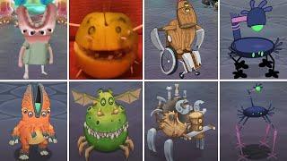 All Monster Ethereal Workshop Vs Play Your Part Vs MPG | My Singing Monster #msmpyp2024