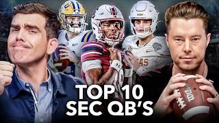 Ranking The Top 10 SEC Quarterbacks for 2025 | Crain & Company