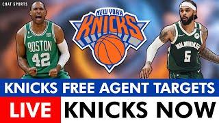 LIVE NY Knicks Rumors, News: Free Agent Rumors & Trade Targets ft. Al Horford & Gary Trent Jr.