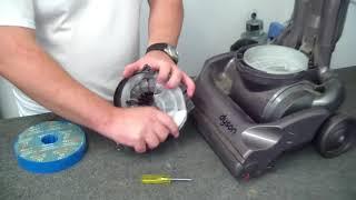 How to change the filters on a Dyson DC14 vacuum cleaner