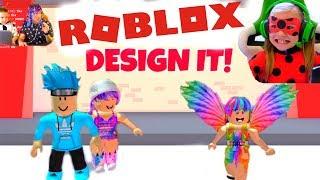 Design it ROBLOX Nikol против DAMON / Девочки против Мальчиков / Летсплей РОБЛОКС с Николь геймер