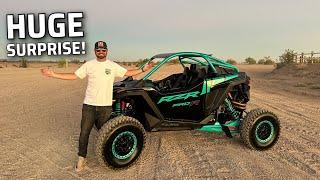 SURPRISED in Glamis with a NEW 2025 RZR! INSANE!