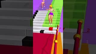 Dance Stairs Race Thrills!  Best Mobile Game Fun! #games #ytshorts