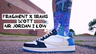 Fragment  x Travis Scott x Air Jordan 1 Low OG Review On foot (Gifted)