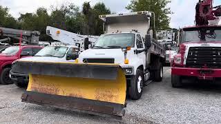 Lewis Motor Company - 2008 GMC Dump Truck Plow and Spreader Operation Video