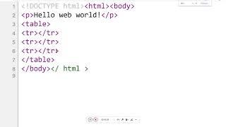 How to dynamically create an HTML table using C# code