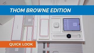 Samsung Thom Browne Edition Galaxy Z Fold3 + Watch4 + Buds2 + S Pen Wireless Charging SM-F926UZUYXAA