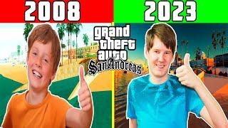 КАК Я ИГРАЛ В GTA В 2008 ГОДУ | МОЁ ЗНАКОМСТВО С GTA SAN ANDREAS ЧАСТЬ 2  КАК Я СТАЛ GTAШНИКОМ #4