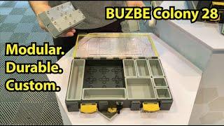 NEW! BUZBE Colony 28 Modular Tackle Box | Bassmaster Classic 2020