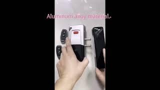 Remote control lock, installation by 3M sticker. $99USD include 2 remotes.