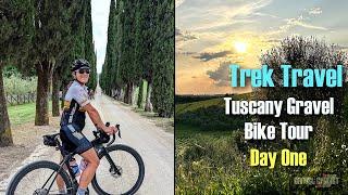 Trek Travel Tuscany Gravel Bike Tour: Day One!