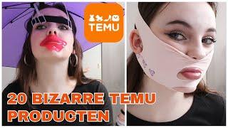 20 BIZARRE TEMU PRODUCTEN TESTEN! – WERKEN ZE?!? - BIBI