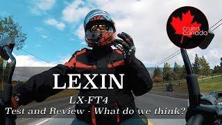 Lexin LX-FT4 Motorcycle Bluetooth Intercom | Test and Review