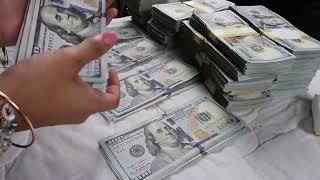 ASMR Money Manifest 2023 | New Year Blessings | Playing with Cash *no talking*