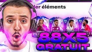 WOW !! J'OUVRE mon PACK 88x5 GRATUIT SPÉCIAL FANTASY - FC 25 Ultimate Team