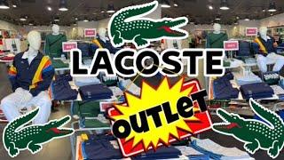 LACOSTE OUTLET SHOPPING MEN'S & WOMEN'S POLO SHIRTS AND MORE! SHOP WITH ME‼️