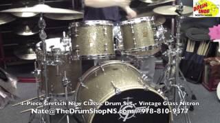 4-Piece Gretsch New Classic Drum Set - 22.10.12.14 - The Drum Shop North Shore