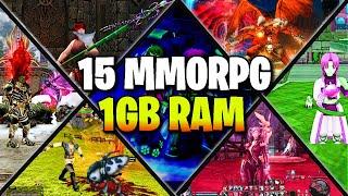 ⭐15 ÉPICOS Juegos MMORPG para PC con solo 1GB de RAM! Pocos Requisitos [2024]