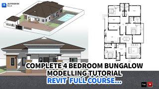 Autodesk Revit Architecture 2024 Full Beginner's Tutorial