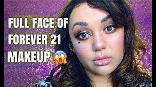 FULL FACE OF FOREVER 21 MAKEUP! Kat Sketch