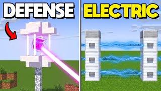 Minecraft: 7 Defense Redstone Build Hacks!