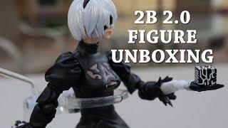 NieR: Automata Bring Arts 2B Version 2.0 (Yorha No. 2 Type B) Unboxing