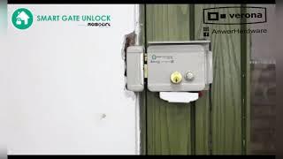 Smart gate unlock