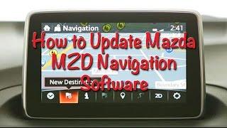 How to Update Mazda MZD Navigation Software